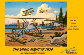 WorldFlight z 1924 roku, cztery samoloty (1/72) i DVD