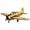 Zestaw 1/8 Plane 1400MM T-28 (V4) Żółty PNP z systemem refleksyjnym