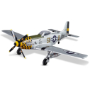 Zestaw 750mm P-51D Mustang Warbird PNP - żółty