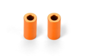 Podkładka aluminiowa 3x6x13mm - pomarańczowa (2) XRAY