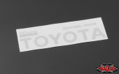 Metalowy emblemat tylny do nadwozia TF2 Mojave (biały) RC4WD