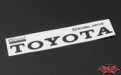 Metalowy emblemat tylny w stylu vintage do nadwozia TF2 Mojave (czarny) RC4WD