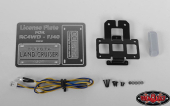 System tylnych tablic rejestracyjnych dla RC4WD G2 Cruiser (z diodami LED) RC4WD