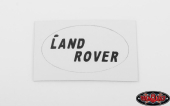 Tylna naklejka z logo dla Range Rovera Classic Body RC4WD w skali 1/10 JS