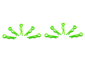 mały klips do ciała 1/10 - fluorescencyjna zieleń (10) ARROWMAX (Klipy do ciała)