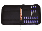 AM Zestaw narzędzi do helikoptera (10 szt.) z torbą na narzędzia ARROWMAX (Zestawy narzędzi i torby)