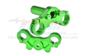 Zestaw potrójnych obejm aluminiowych zielony GPM 1/4 PROMOTO-MX MOTORCYCLE RTR FXR-LOS06000/6002