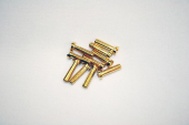 Złota wtyczka stykowa 4mm, L18mm (10) H-SPEED