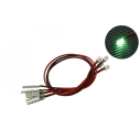DYSK.. Zielona dioda LED (2-pinowe złącze płaskie JR) x4