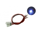 DYSK.. Niebieska dioda LED (2-pinowe złącze płaskie JR) x4